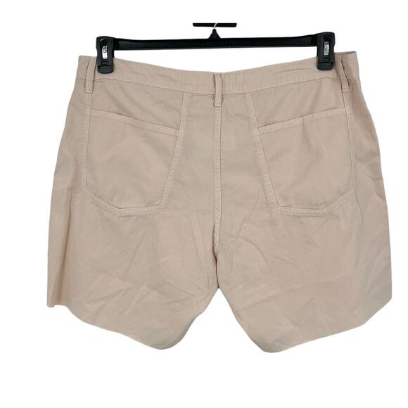 Frame shorts slouch pocket cotton shorts light pink size 34 - Picture 5 of 8